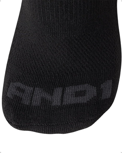 crew-length cut with 8 color/pattern options (black, dark grey heather, black/gray, white, grey, white camo, assorted)