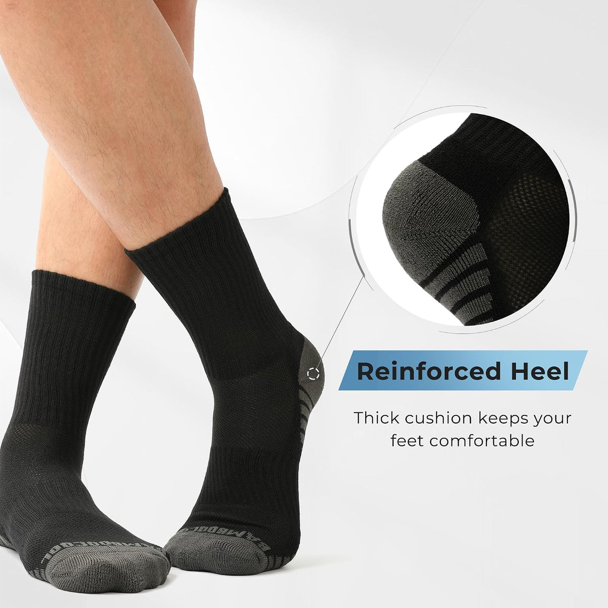 crew length that sits at mid-calf