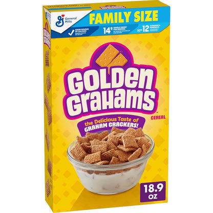 crispy graham-flavored squares with no preparation required
