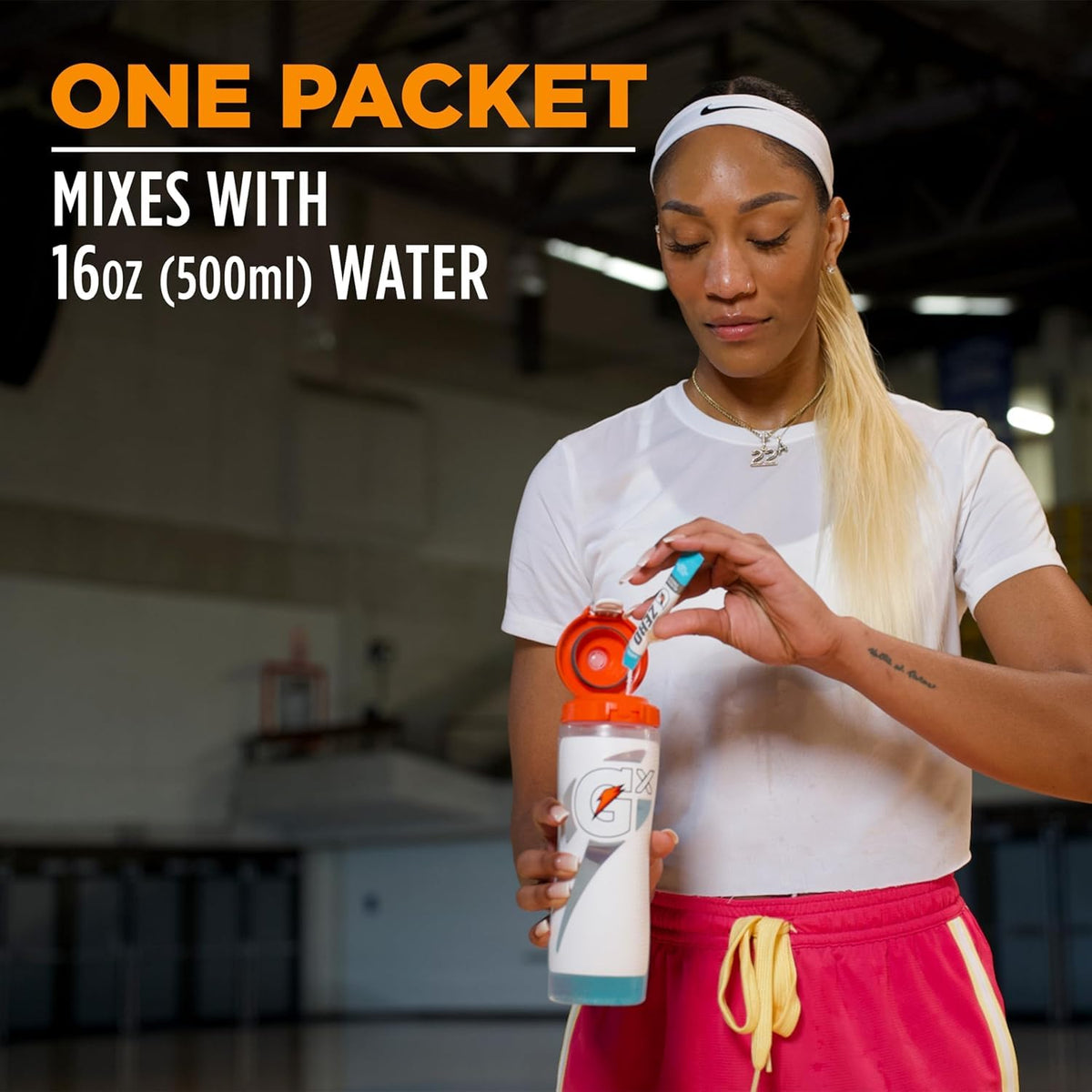 critical electrolytes (sodium, potassium) designed to replace sweat losses