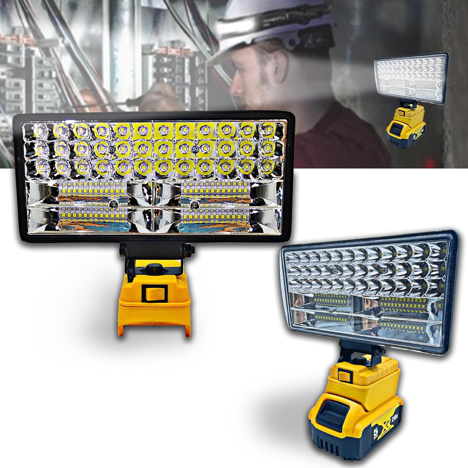 cross-compatibility with dewalt 20v batteries (dcb200, dcb201, dcb203, dcb204, dcb205, dcb206)