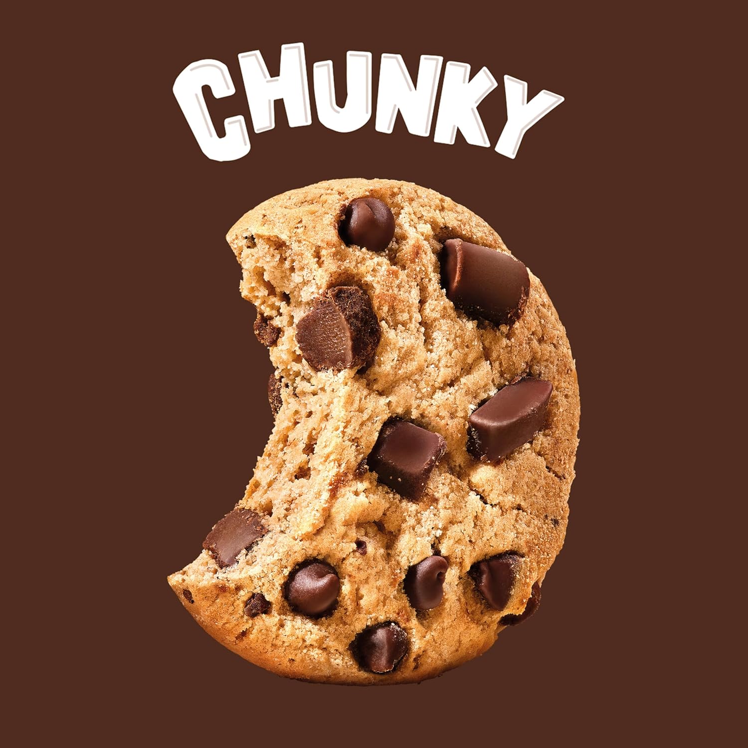 crunchy baked cookie texture designed to hold up as ice cream topping
