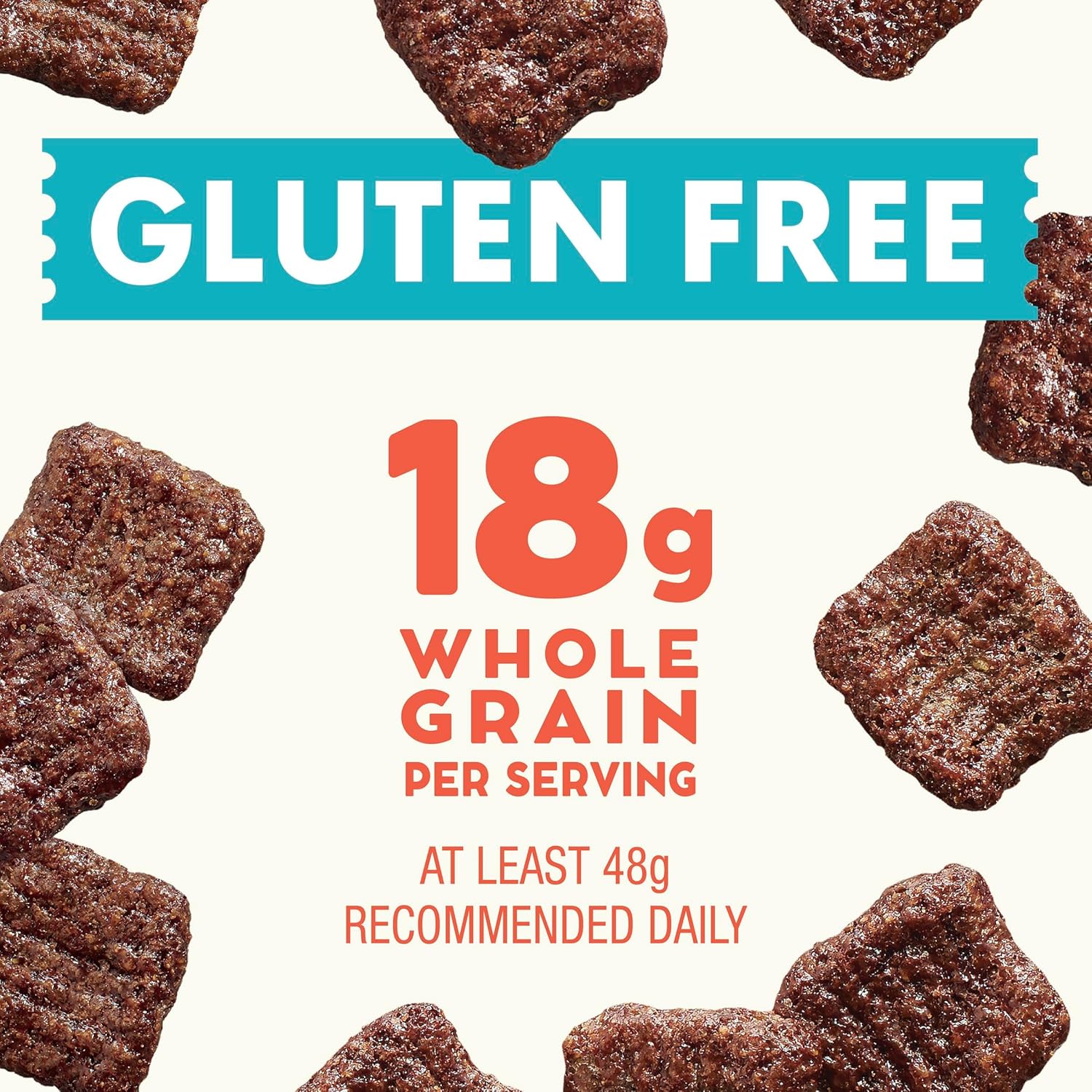 crunchy flake texture that holds up in milk and as a dry snack
