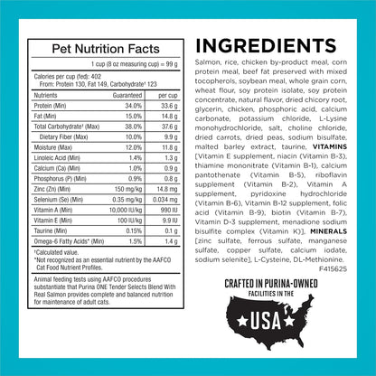 crunchy kibble texture with added calcium to help maintain strong teeth