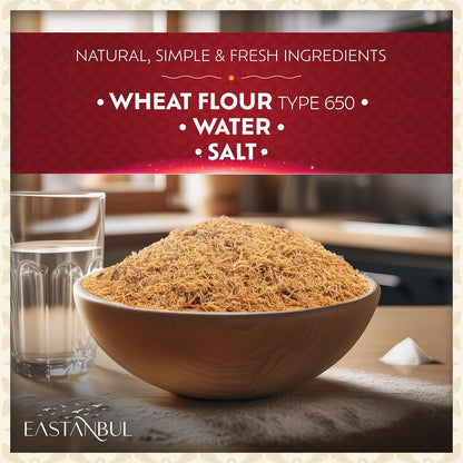crushed and loose form ideal for sprinkling, basing, and topping desserts
