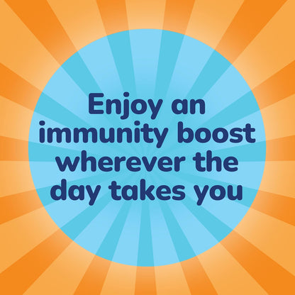 Crystal Light Immunity Support Powdered Drink Mix – Patio and Backyard Refreshment, Portable Vitamin Water with Probiotics for Outdoor Dining