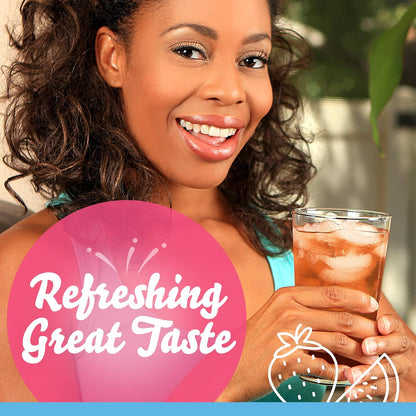 Crystal Light Strawberry Watermelon Drink Mix – Sugar-Free Hydration for Mindful Eating Routines