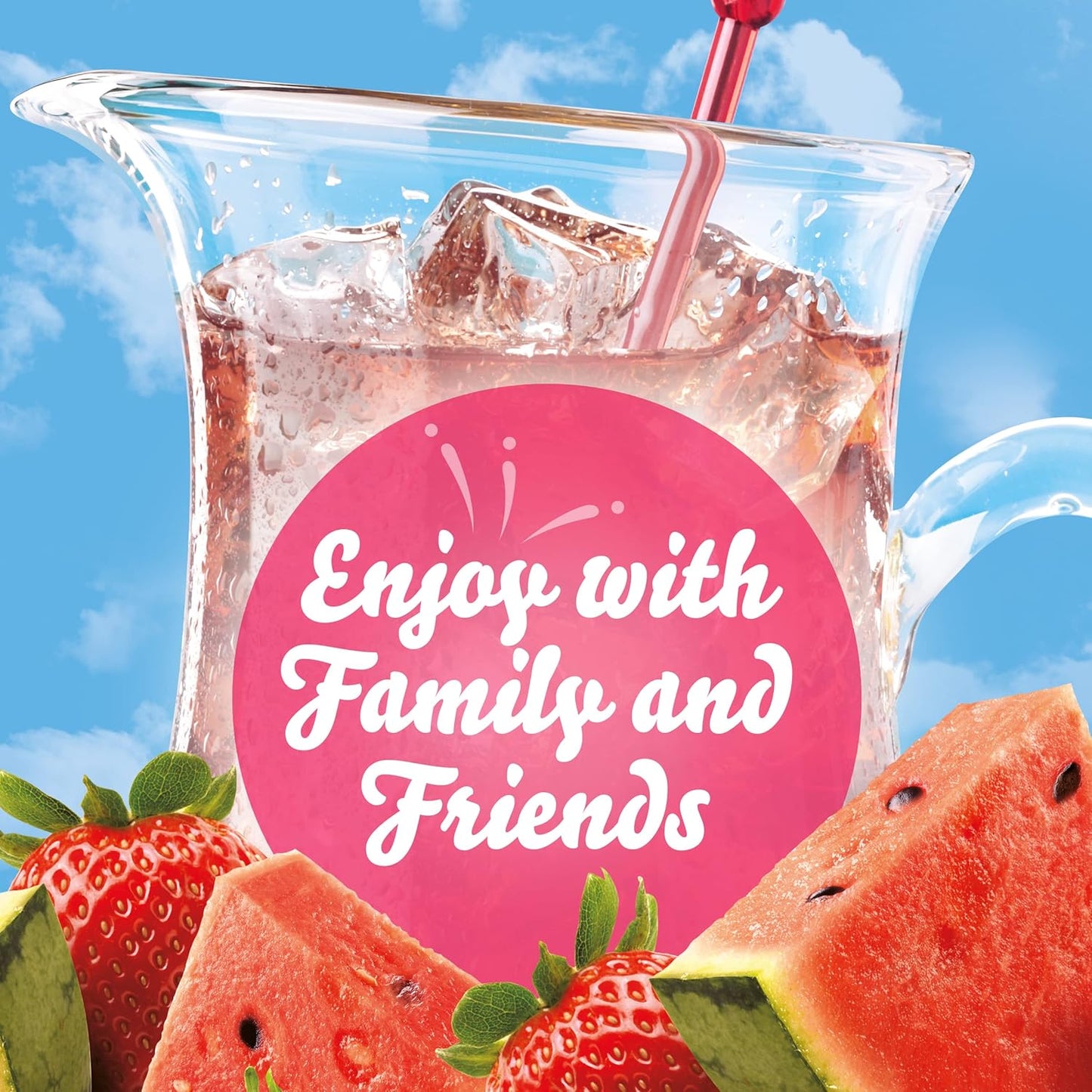 Crystal Light Strawberry Watermelon Drink Mix – Sugar-Free Hydration for Mindful Eating Routines