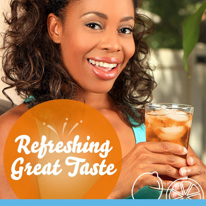 Crystal Light Sweet Tea Naturally Flavored Packets – 5 Calorie Self Care Beverage for Mindful Sipping