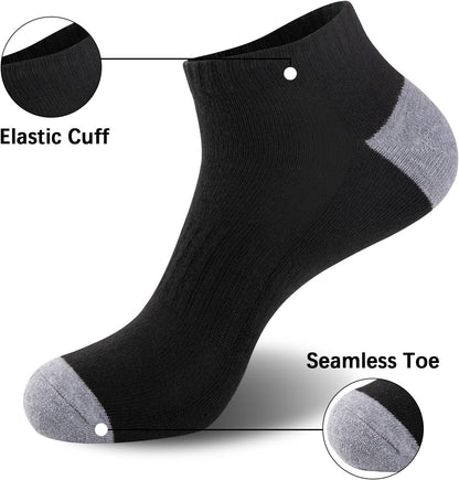cushioned footbed for impact absorption