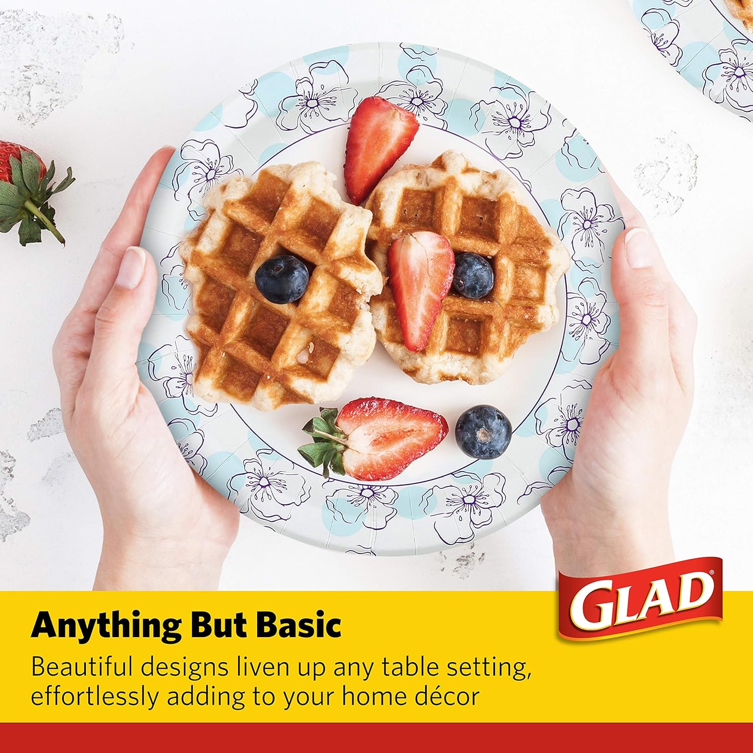 cut-resistant surface rated for fork and knife use on pizza, meats, and pasta