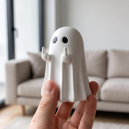 cute-but-spooky sculpted pose designed as a conversation-starting focal point