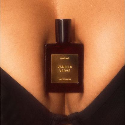 CYKLAR Perfume Oil Vanilla Verve – Evening Wind-Down Perfume for the Bedroom, Long-Lasting Roll-On