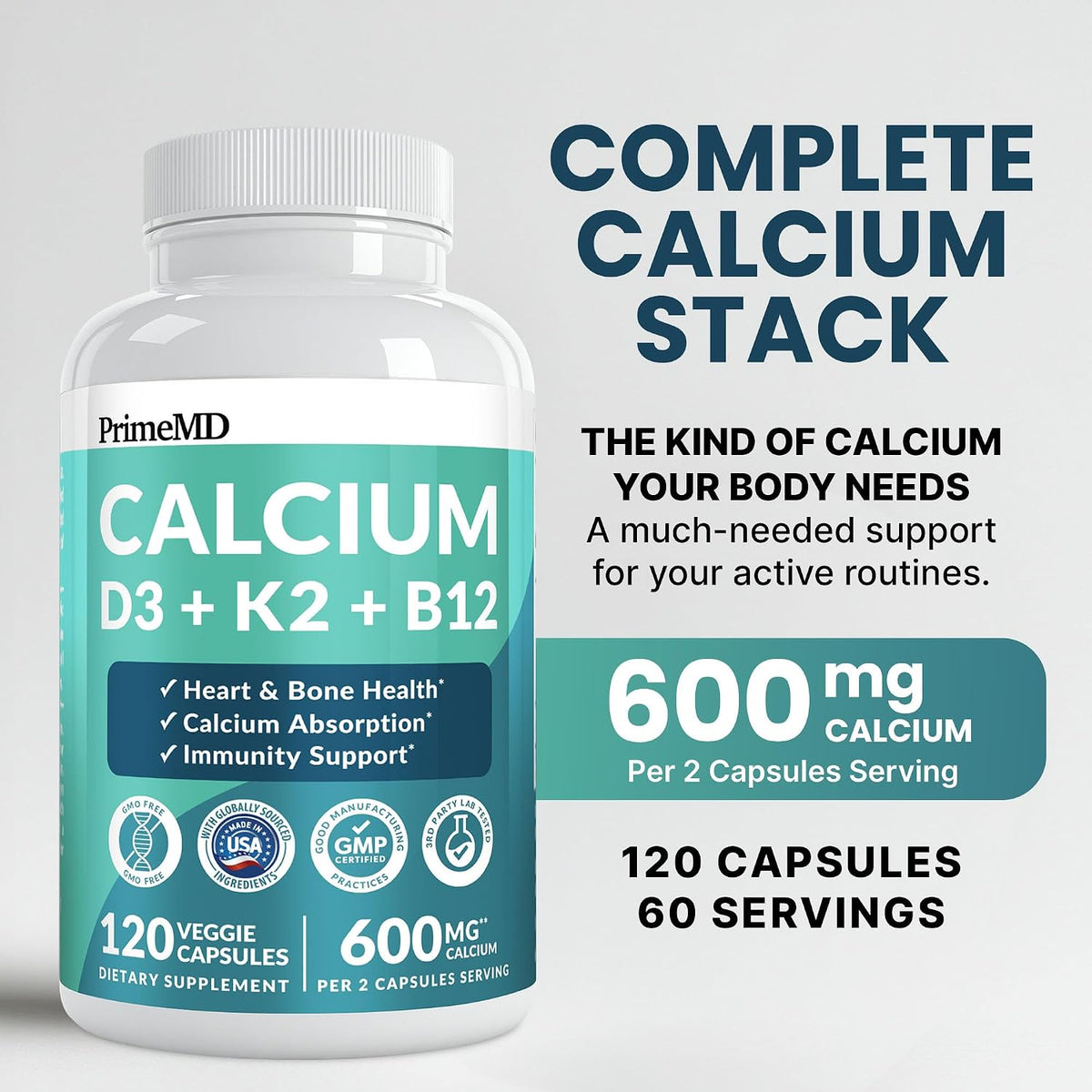 d3 + k2 (mk-7) synergy for proper calcium absorption and arterial distribution via matrix gla protein activation