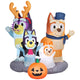 Bluey Family Scene Halloween