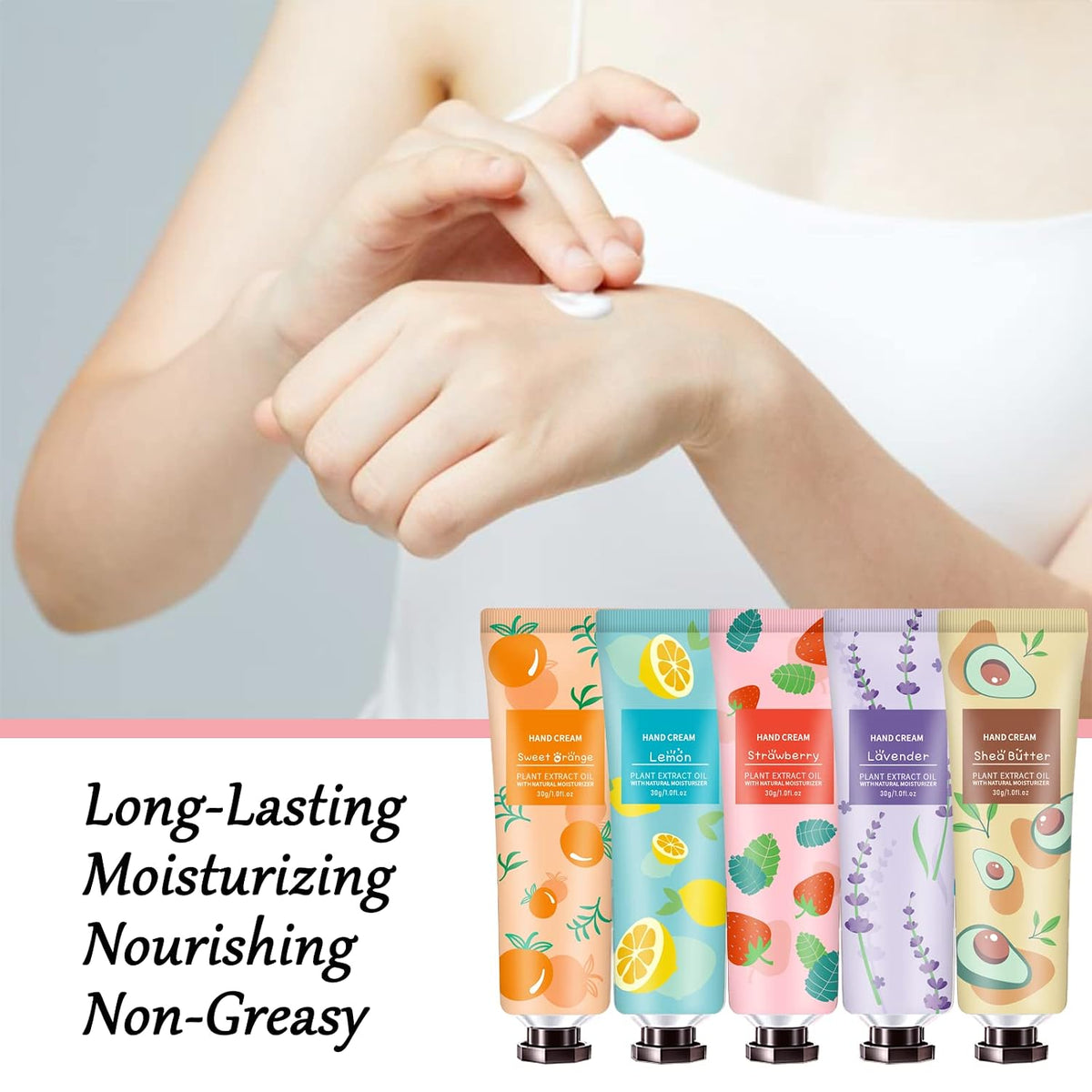 daily-use anytime application suitable for hands, with no time-of-day restriction