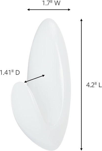 damage-free hanging and removal with no holes, marks, or sticky residue