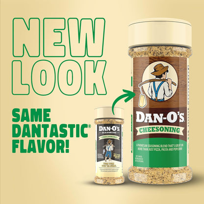 Dan-O's Cheesoning Seasoning – Resealable Bottle for Picnic and Tailgate Use