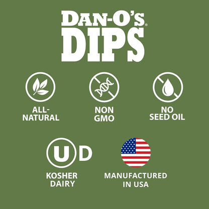 Dan-O's Dips Sampler – Clean-Ingredient Dip Mix the Whole Family Can Scoop Safely