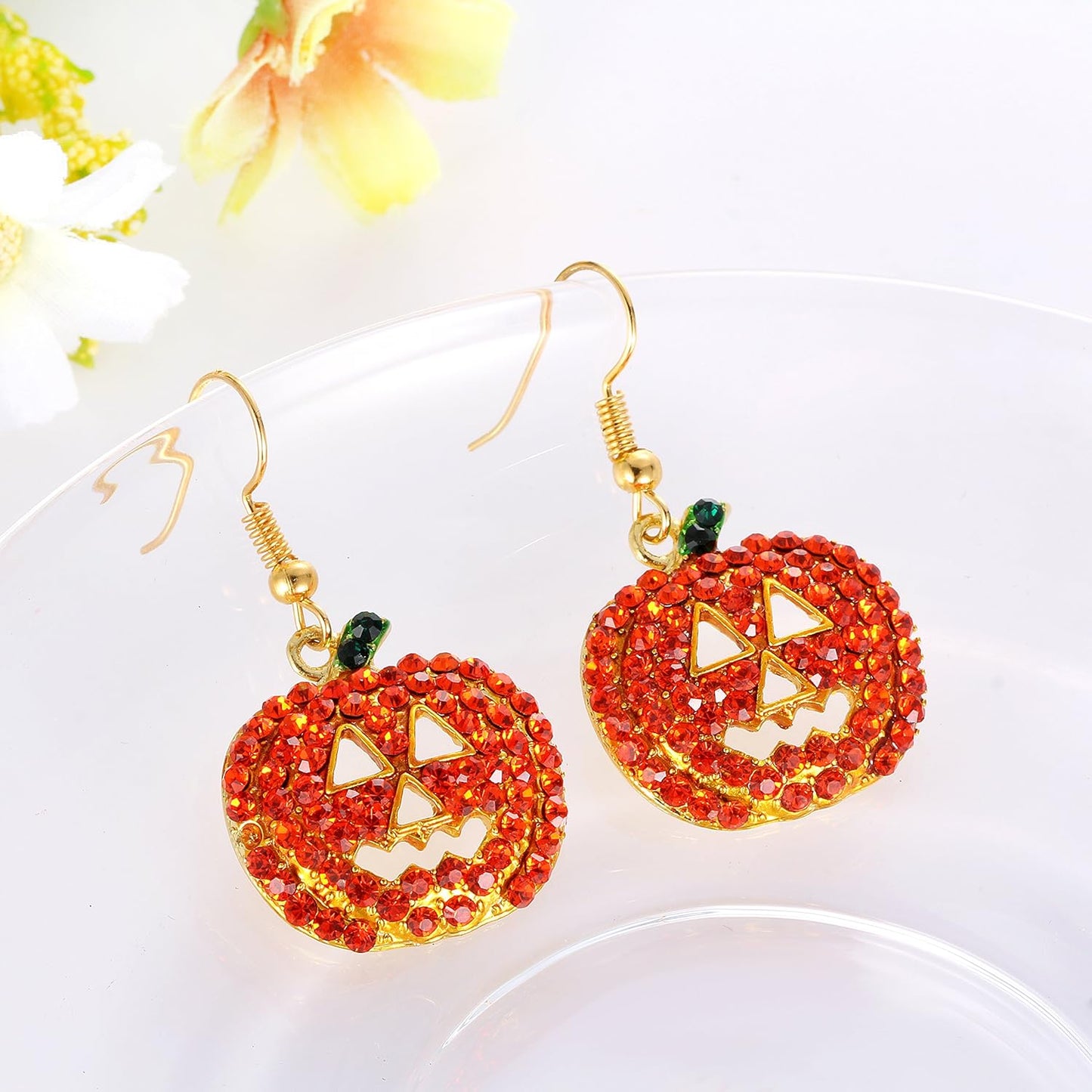 dangle/drop earring style for visible movement