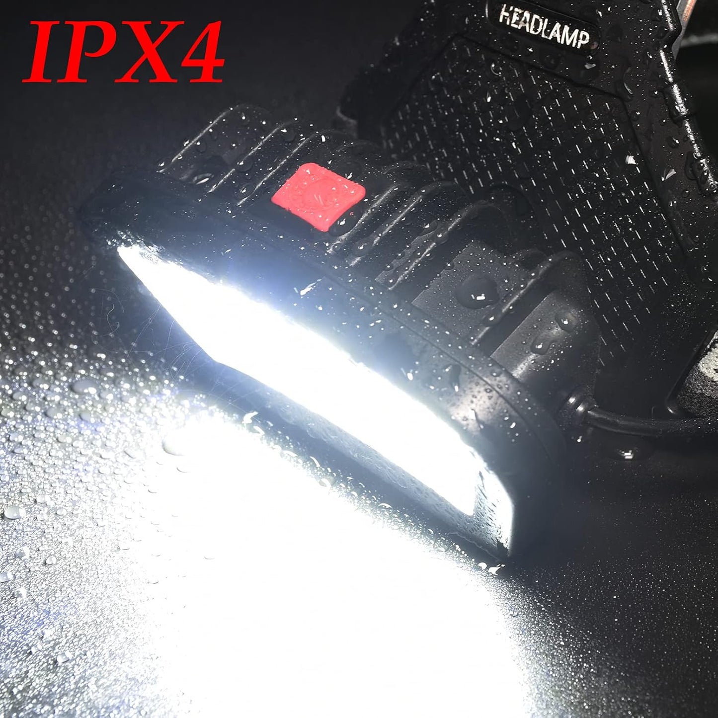DARKBEAM Adjustable Rechargeable Headlamp – Focus Light for DIY Projects, Workshop Builds and Late-Night Fixes