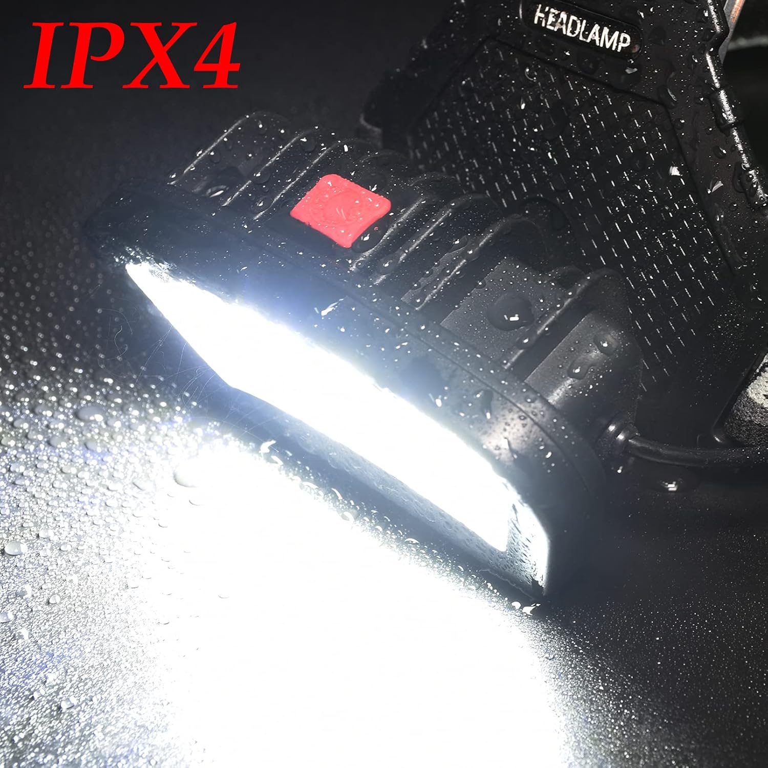 DARKBEAM Adjustable Rechargeable Headlamp – Focus Light for DIY Projects, Workshop Builds and Late-Night Fixes