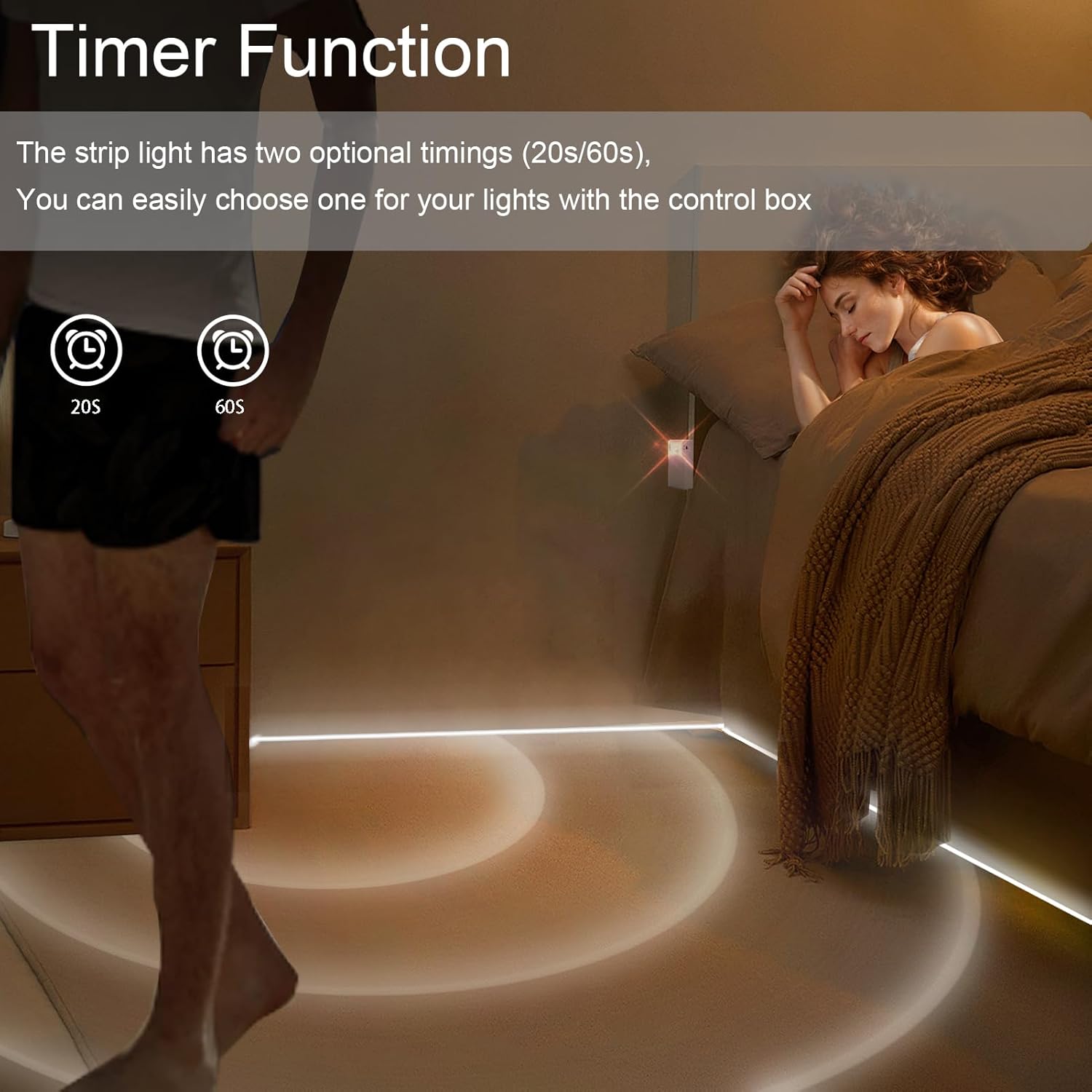 day mode and night mode sensor toggle for ambient-aware activation
