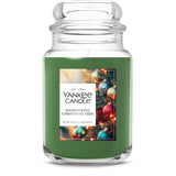 Yankee Candle Balsam & Cedar 22oz Jar – Calming Bedroom Candle for Sleep and Personal Reset Time