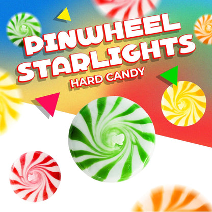 decorative pinwheel shape with bright multicolor design