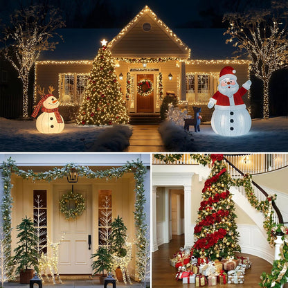 Decute 500LED 164ft Starry String Lights – Cozy Gift Idea for Best Friend, Dimmable Warm White Fairy Lights for Home and Party