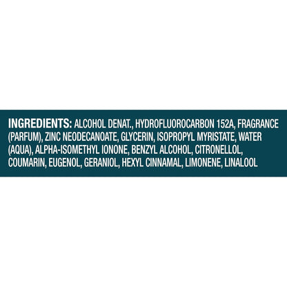 Degree Men Active Fresh Whole Body Deodorant Spray for Sensitive Skin Care, Aluminum Free 72H Odor Protection