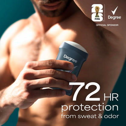 Degree Men Advanced Antiperspirant Deodorant – Sage and Ocean Mist Deodorant for Men with Motionsense Technology 2.7 oz 4 Count, Calming Marine Scent for Grooming and Hygiene Rituals