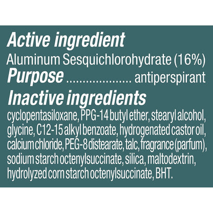 Degree Men Advanced Antiperspirant Deodorant – Sage and Ocean Mist Deodorant for Men with Motionsense Technology 2.7 oz 4 Count, Calming Marine Scent for Grooming and Hygiene Rituals