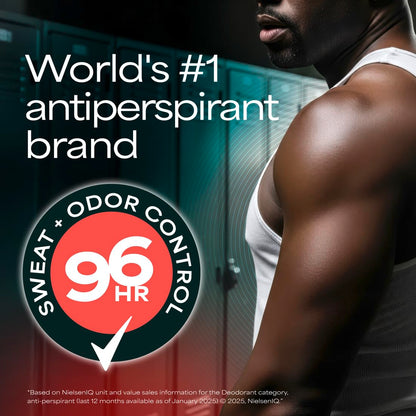 Degree Men Clinical Strength Antiperspirant – Patio Workout Companion Deodorant, 96-Hour Protection for Open-Air Activity