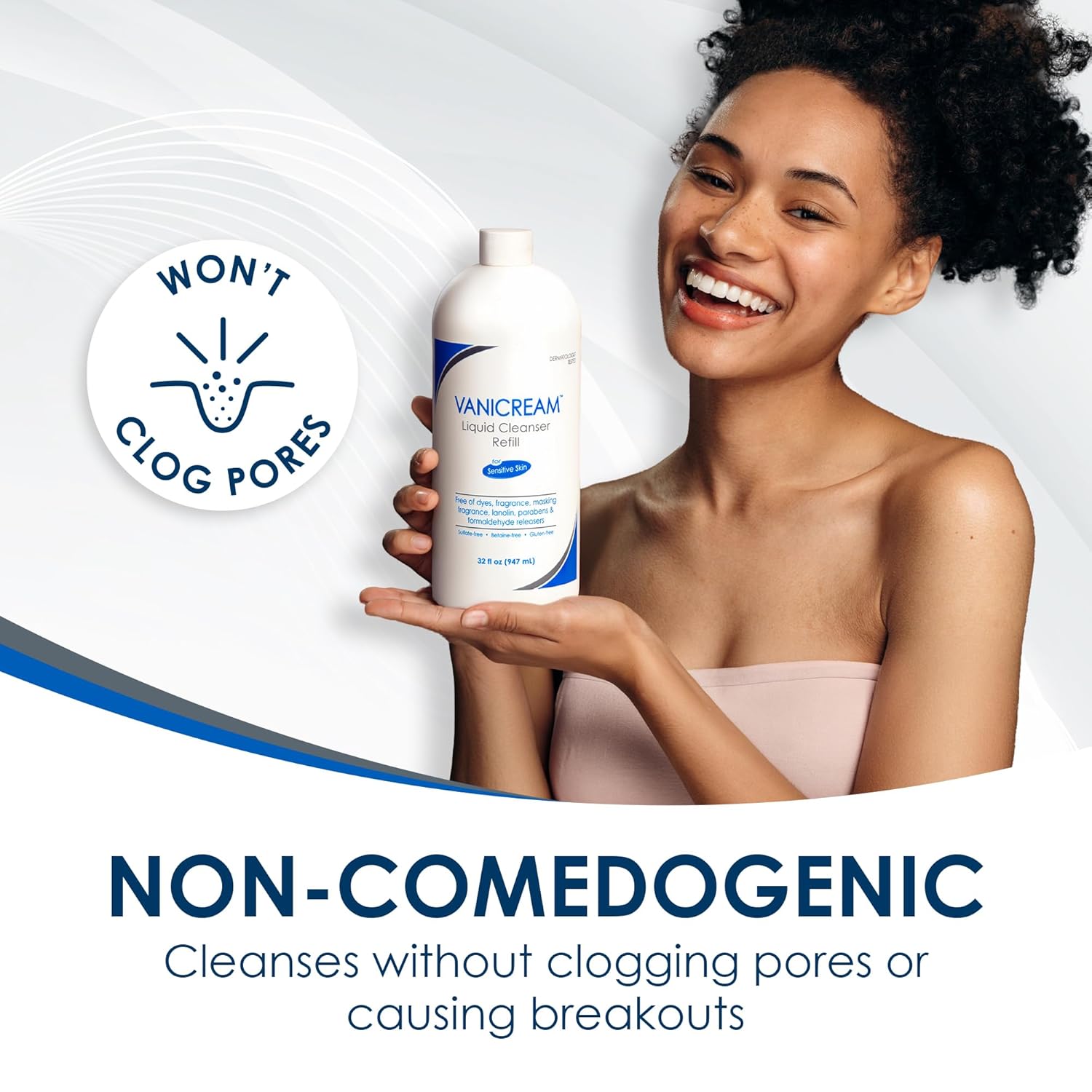 dermatologist-tested formulation suitable for all skin types including children