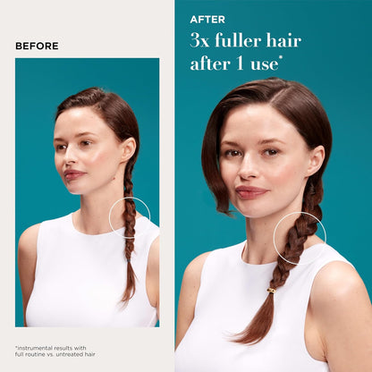 designed as part of the ogx progrowth + peptide full system for cumulative thickening results