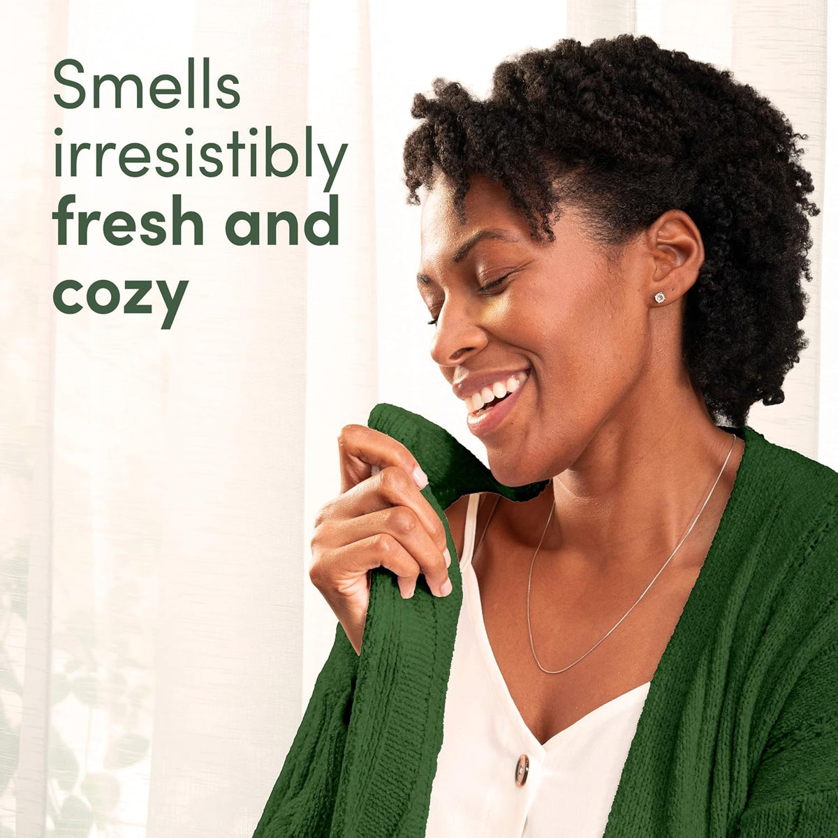 designed for scent layering with downy cozy collection fabric softener in the same scent