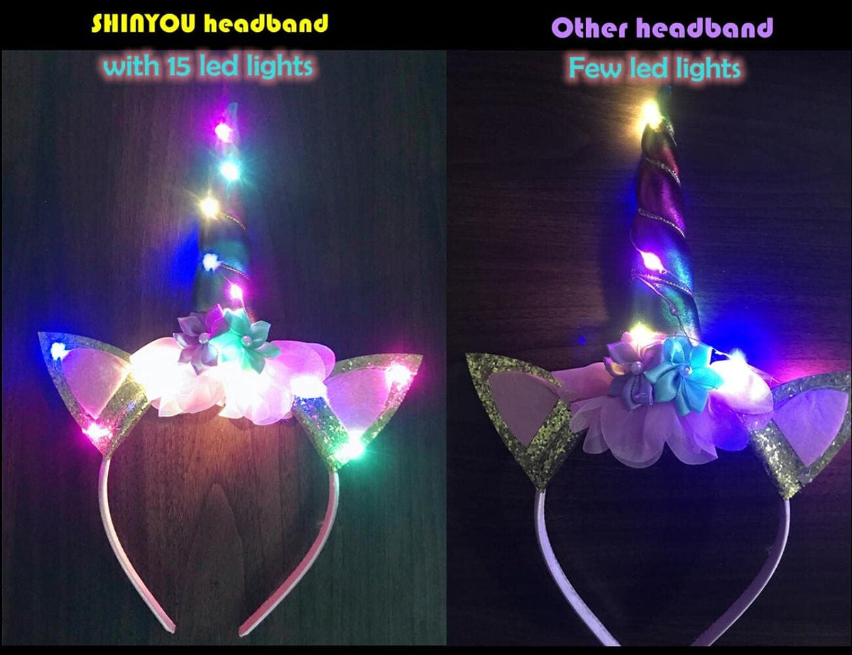 detachable led-lit wings
