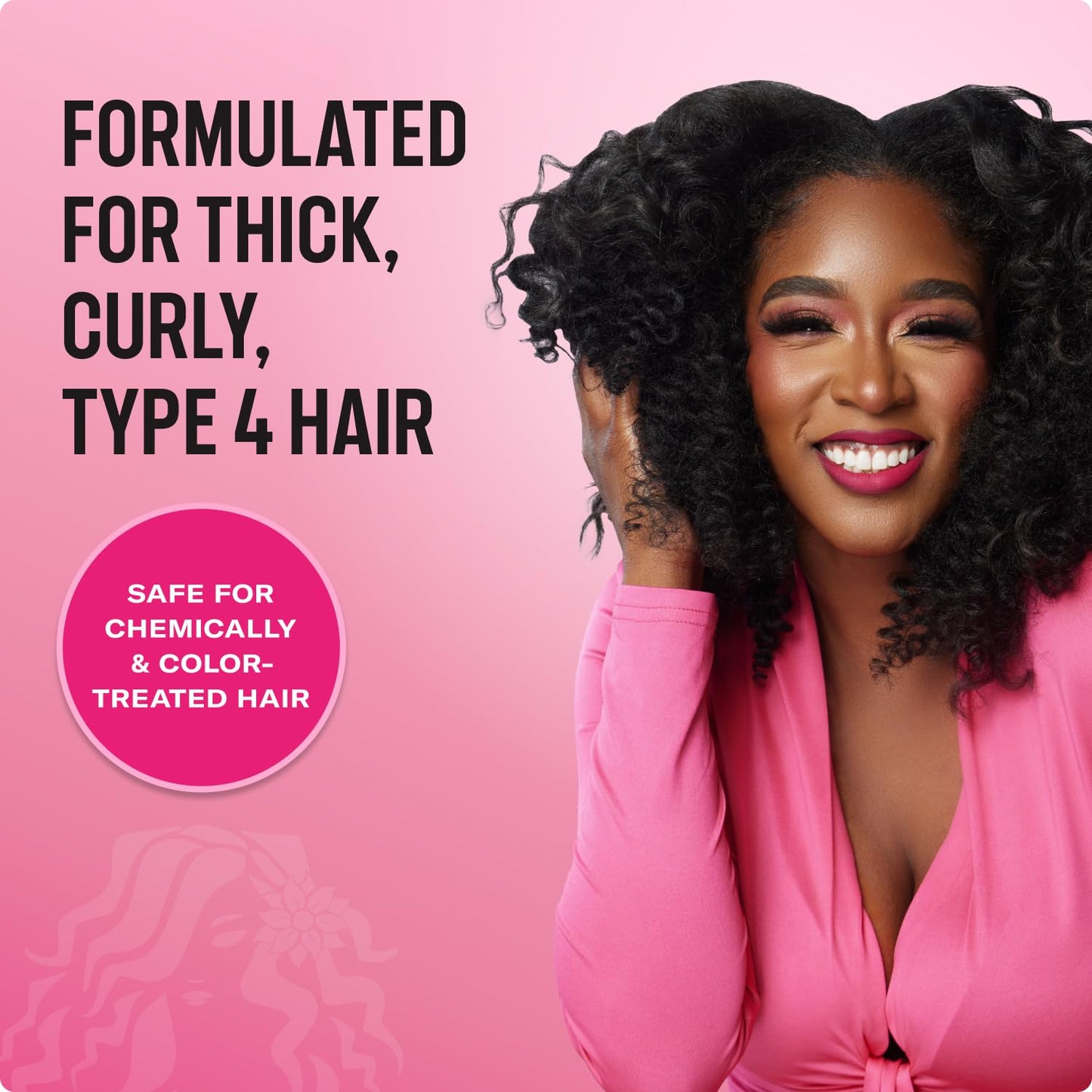detangling slip that smooths strands to minimize knots and breakage