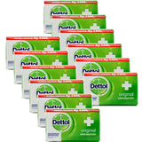 Dettol Anti-Bacterial Hand and Body Bar – Self-Care Shower Essential for the Wellness Household, 12-Bar Bulk