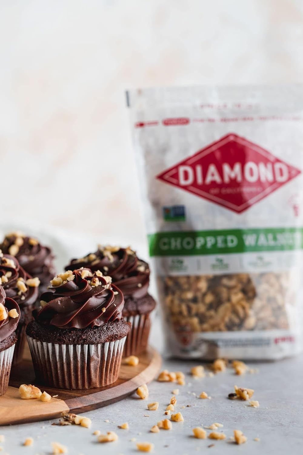 Diamond of California Chopped Walnuts – Parent-Approved Pantry Staple for Homemade Banana Bread