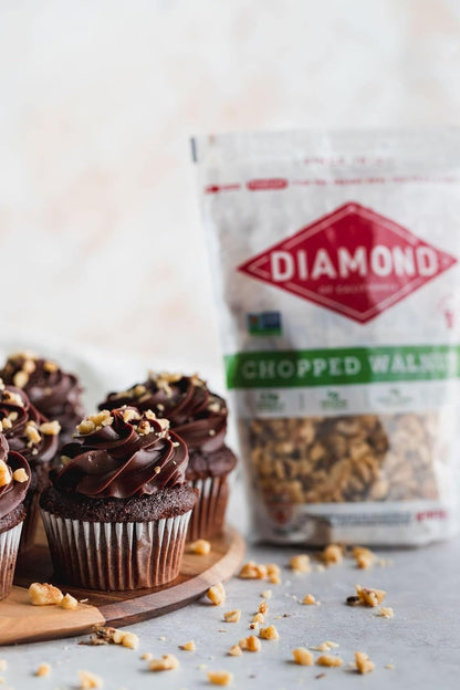 Diamond of California Chopped Walnuts – Parent-Approved Pantry Staple for Homemade Banana Bread