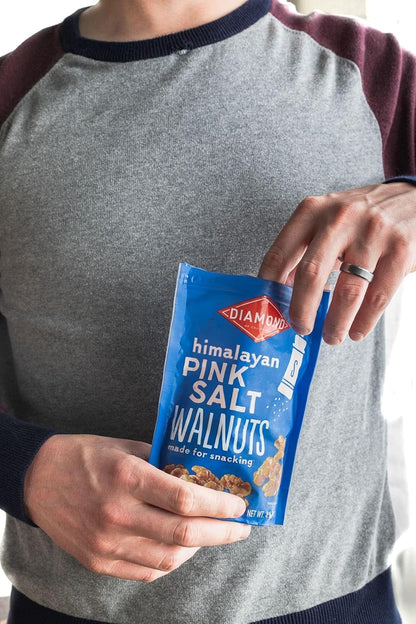 Diamond of California Himalayan Pink Salt Walnuts – Mindful Snacking Staple for Calm Home Pantry Routines