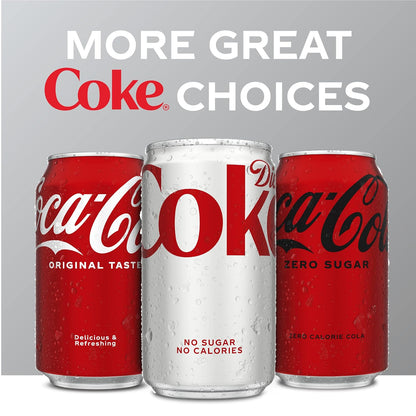 Diet Coke Caffeine Free Soda – Calorie-Conscious Evening Wind-Down Companion, 12 fl oz Cans (12 Pack)