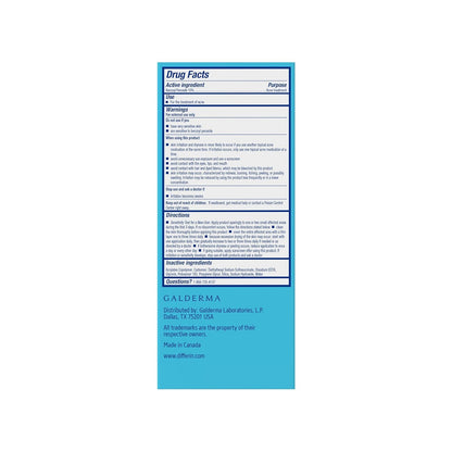 Differin 10% Benzoyl Peroxide Spot Treatment – Quick Study-Break Skincare for Focus Weeks, 1 oz Gel