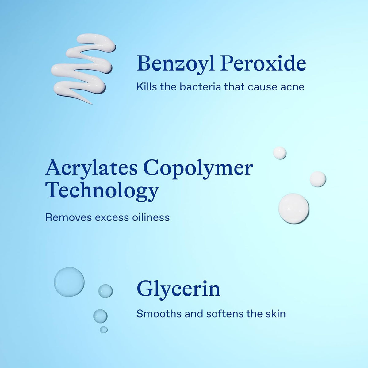 Differin 10% Benzoyl Peroxide Spot Treatment – Quick Study-Break Skincare for Focus Weeks, 1 oz Gel