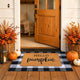 Black & White Plaid - 28" x 43" (Rectangular)