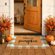 Caramel and White Plaid - 28" x 43" (Rectangular)