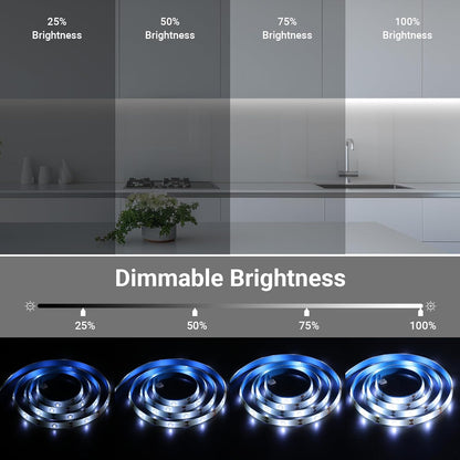 dimmable brightness with included remote control and memory function