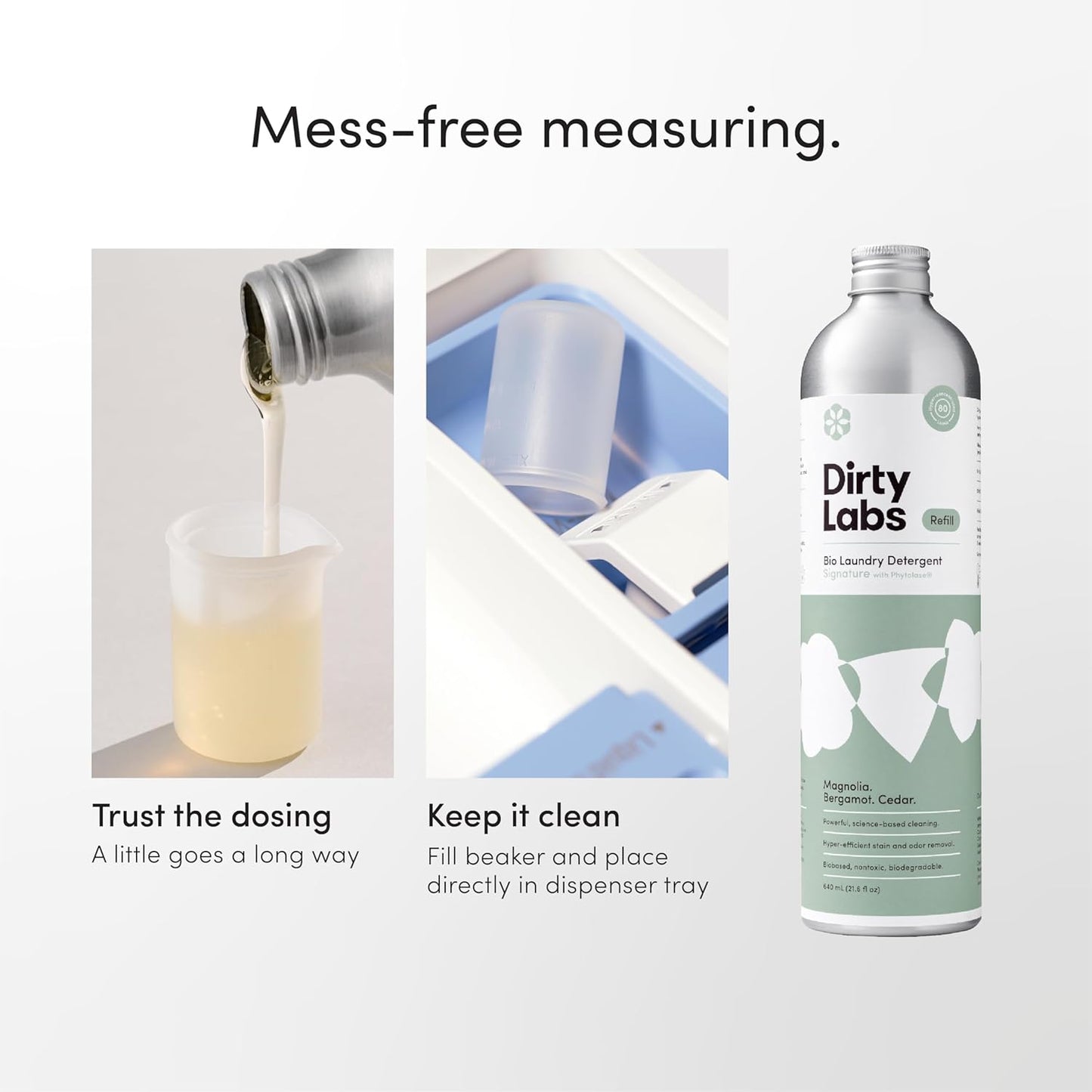 Dirty Labs Signature Bio-Liquid Detergent for Under Sink Organization and Simple Daily Laundry Routine